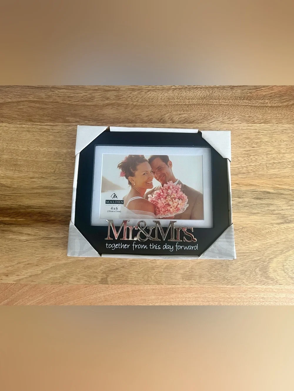 Malden Mr. & Mrs. Matted Frame: 4x6